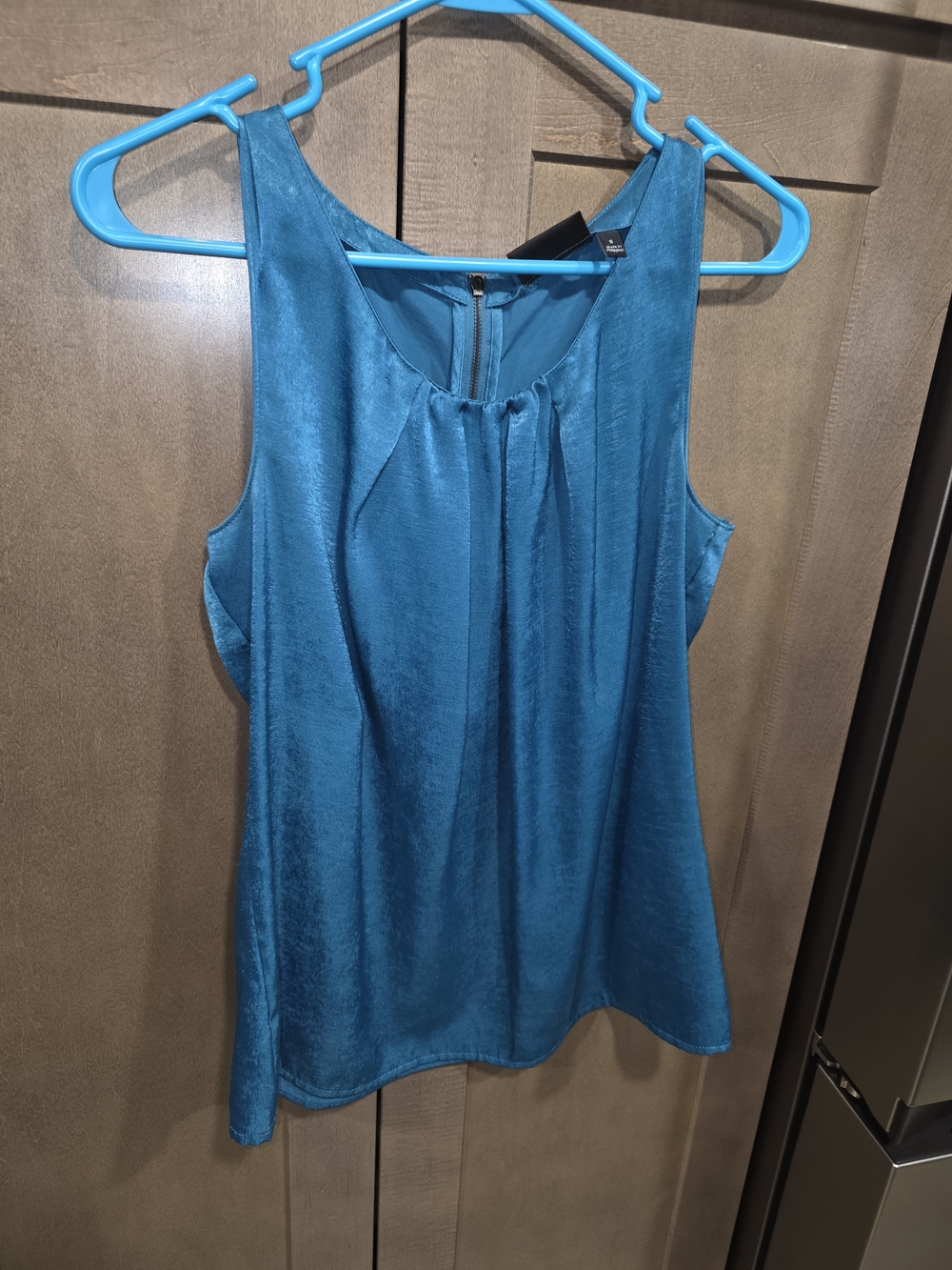Apt. 9 Teal Satin-Look Sleeveless Camisole